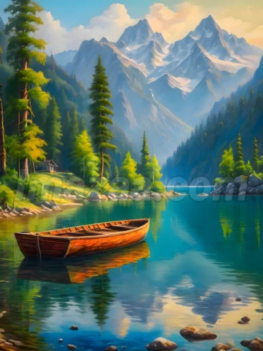 Vibrant Alpine Adventure