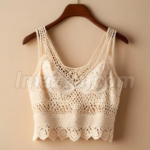 Boho Lace Crop Top