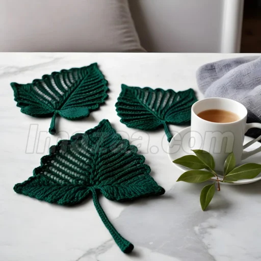 Leaf Coaster Set