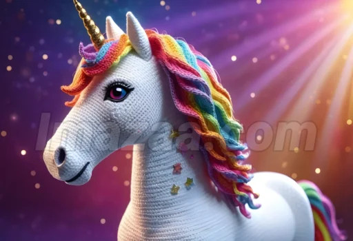 Rainbow Unicorn Plush