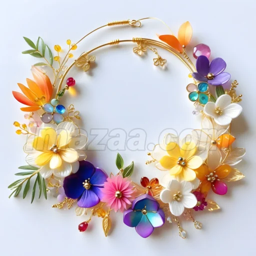 The Botanical Luxe Ultimate Floral & Jewelry Watercolor Bundle Pack of 15