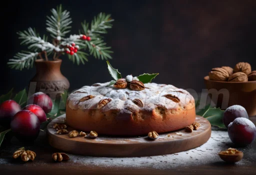 Traditional Christmas Fruit Cake